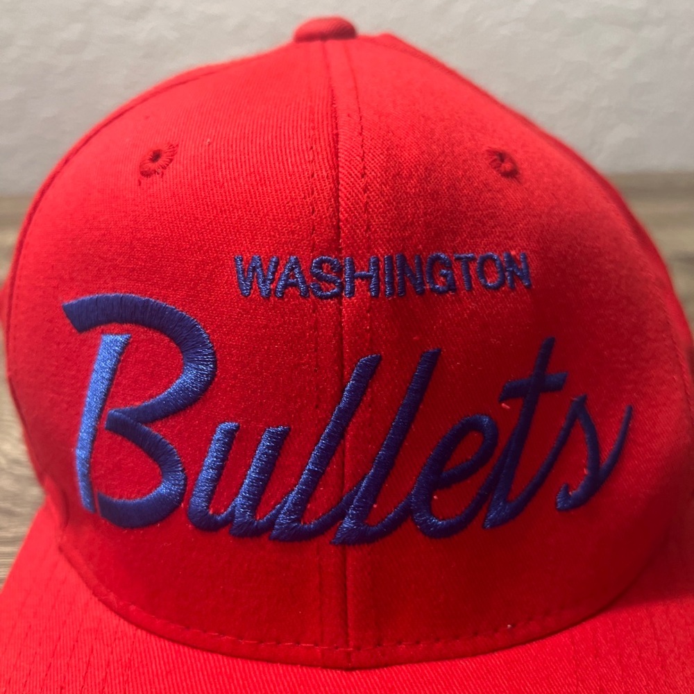 Washington Bullets Script Hat Mitchell And Ness S… - image 3